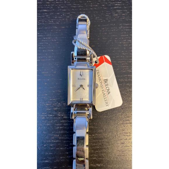 Bulova Women's Mother Of Pearl Stainless Steel Watch - Picture 3 of 5